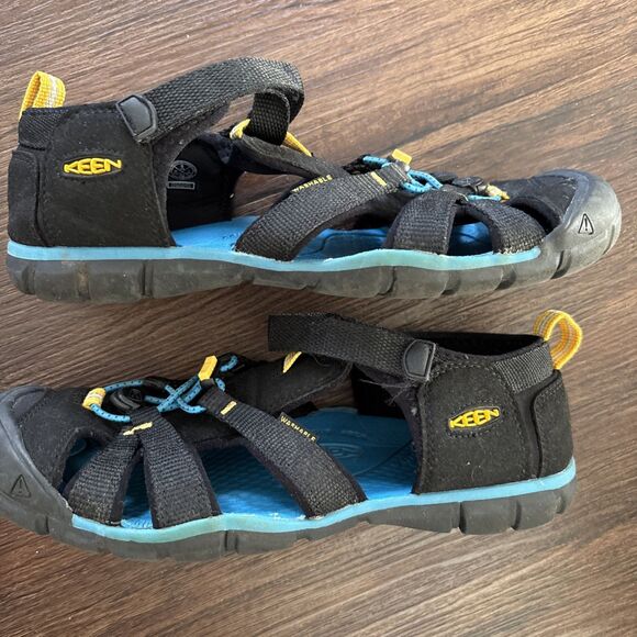 KEEN Youth Kids Sz 6 Seacamp II CNX Water Sandals Waterproof Washable 1025141 - Picture 3 of 6